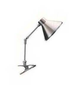 Habitat Bobby Clamp Lamp - Silver